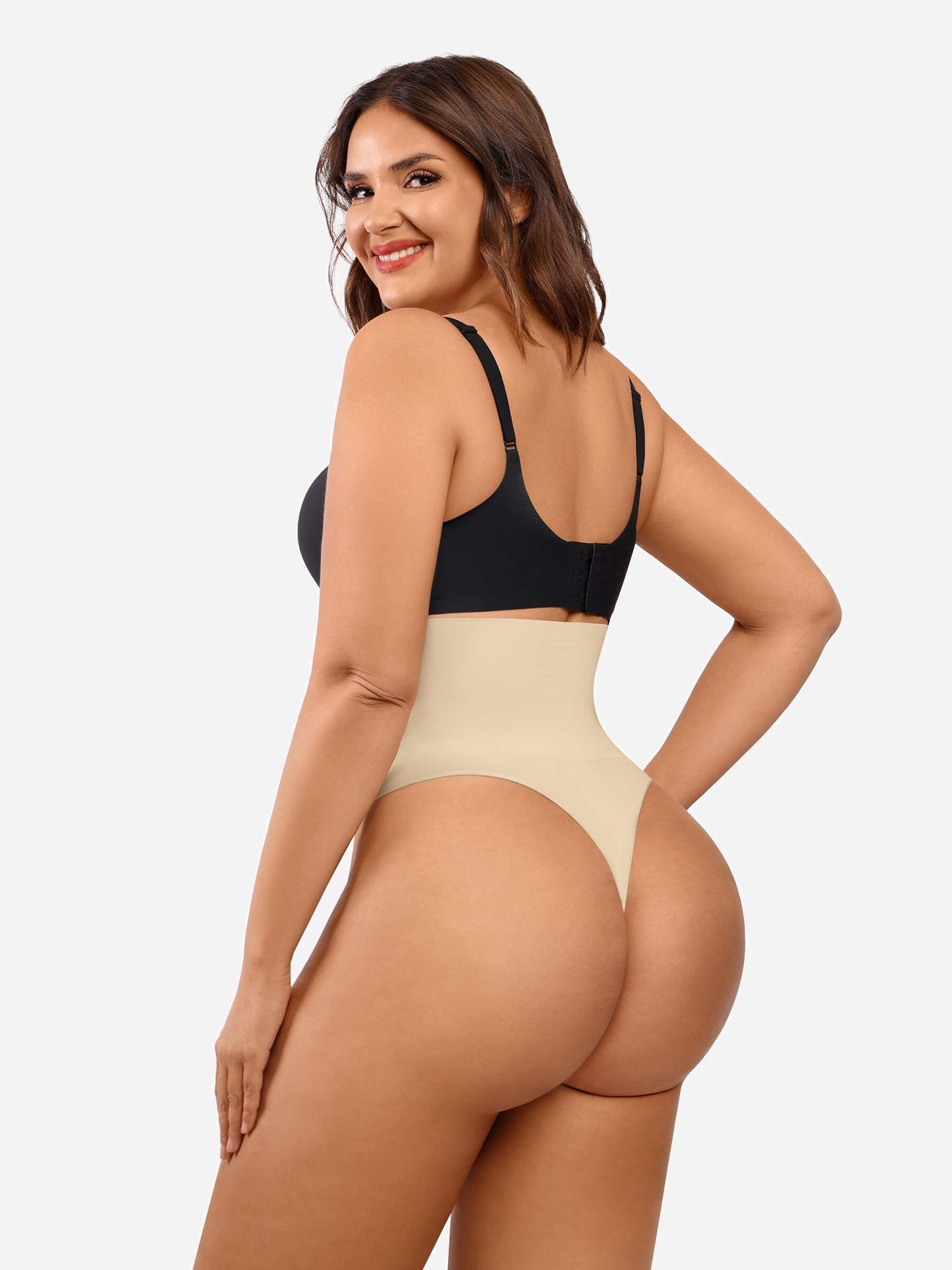 Tummy Control Shapewear Thong Bone Slimming Briefs