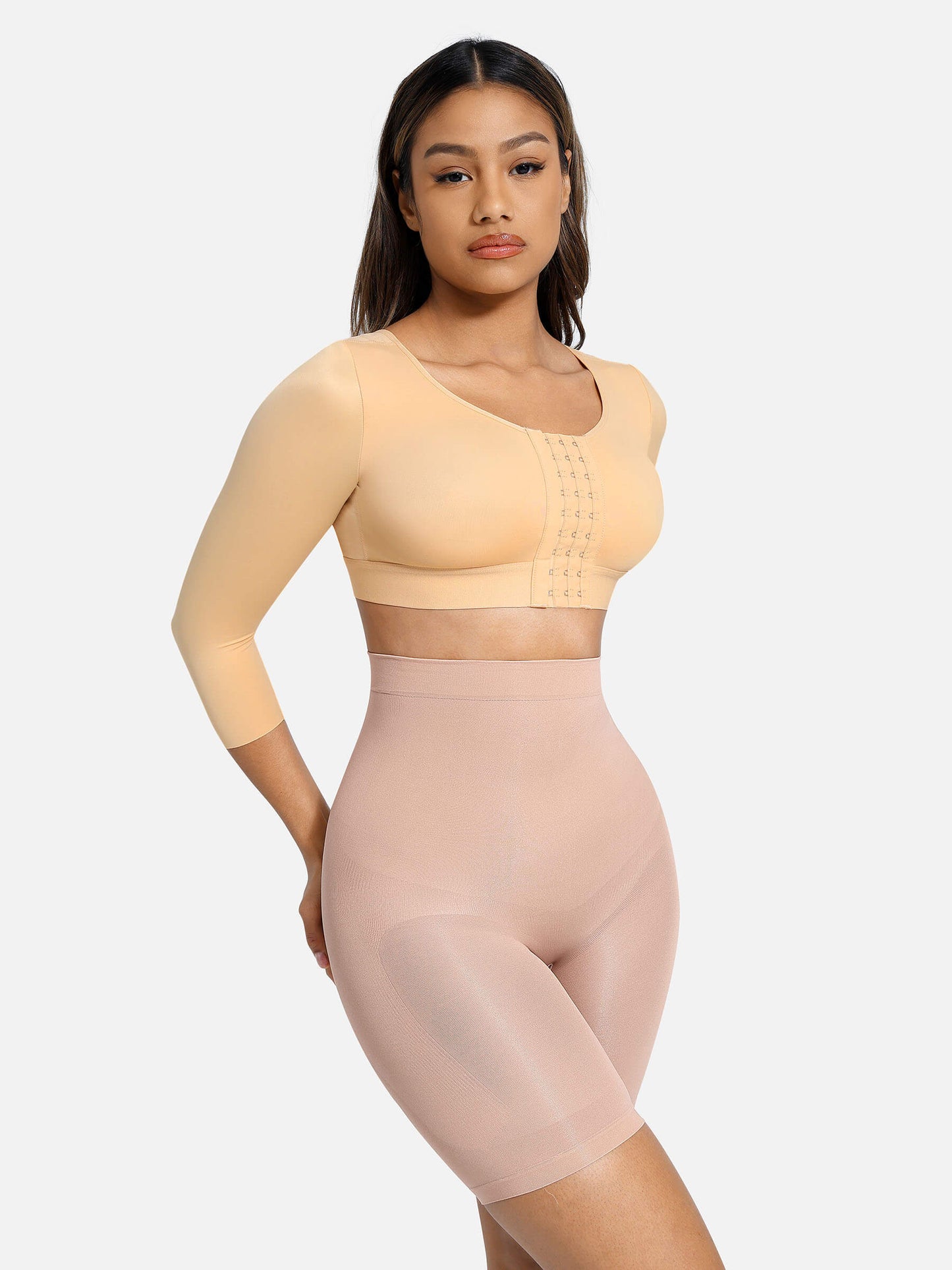 Post Surgical Bra Arms and Breast Compression Top