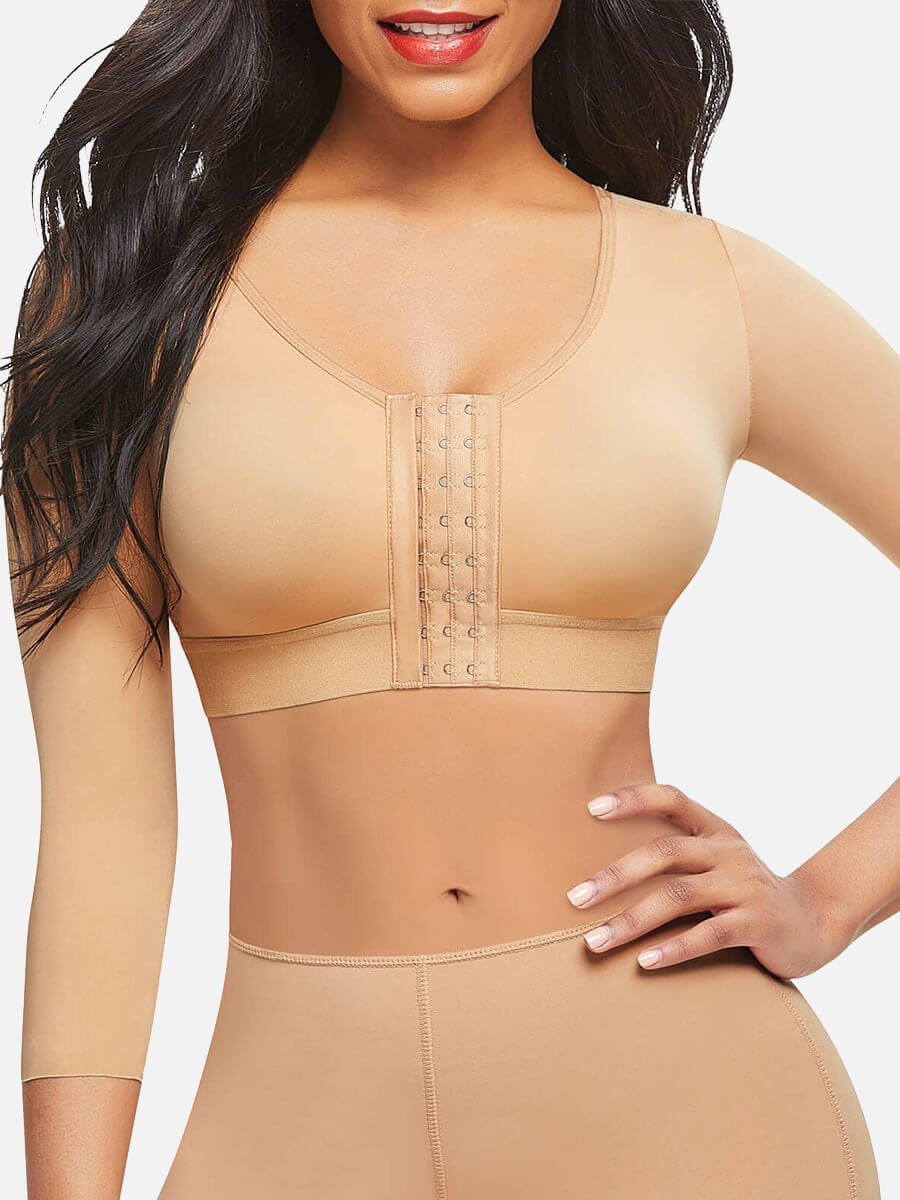 Post Surgical Bra Arms and Breast Compression Top